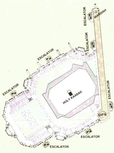 Kabe sharif haritası 